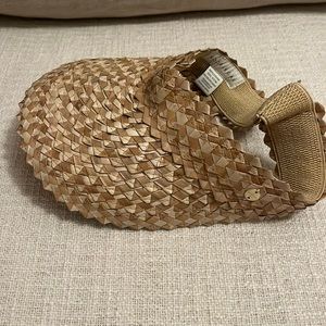 Straw/rattan woven visor